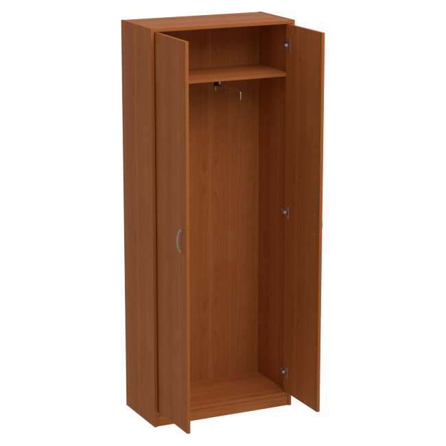 Шкаф для одежды ШО-52 цвет вишня 77/37/200 см