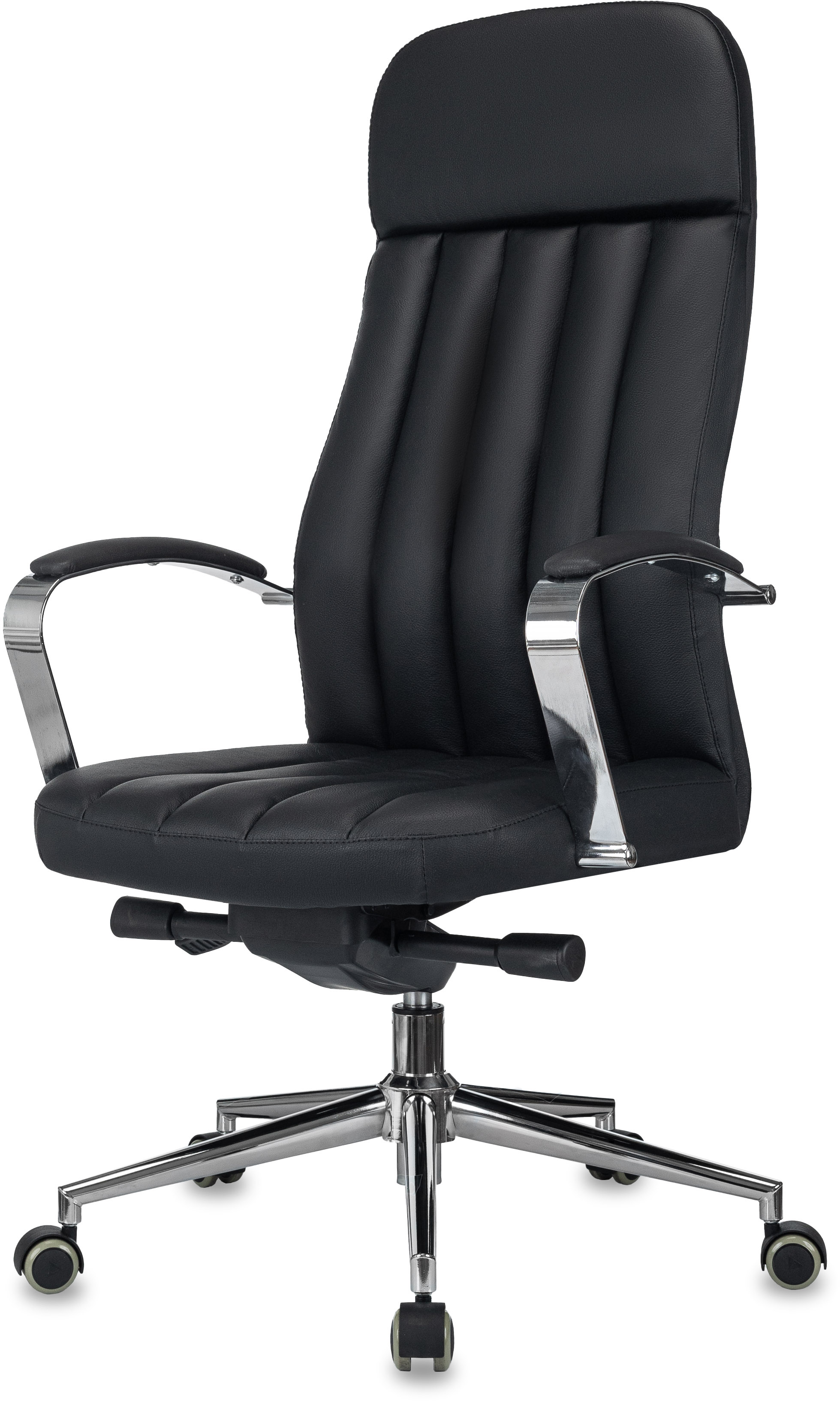Кресло руководителя Бюрократ T-998SL/LEATH-BLACK