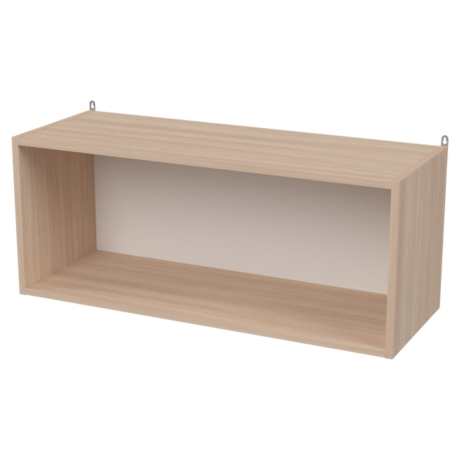 Навесная полка ПП-57 цвет Дуб Молочный 90/33/37 см купить в Москве Навесная полка ПП-57 цвет Дуб Молочный 90/33/37 см