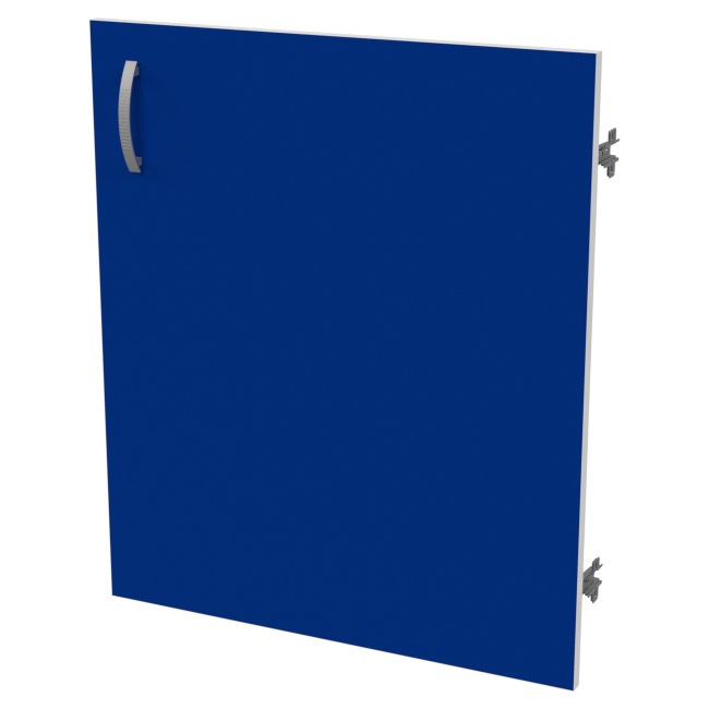 Дверь низкая ДВ-40 Синий+Белый 56/1,6/65,8