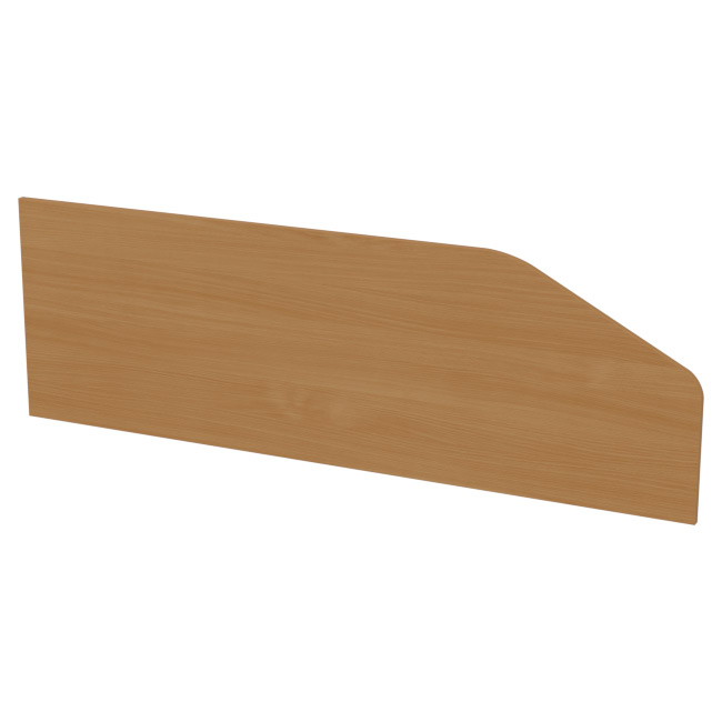 Перегородка для столов Э-30 цвет Бук Бавария 140/25-45 см