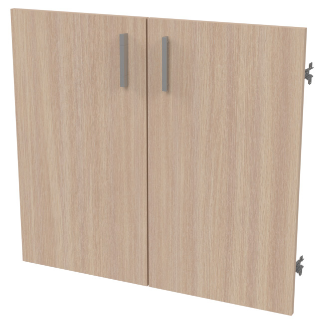 Двери низкие ДВ-39+С-28М Дуб молочный 73/1,6/65,8