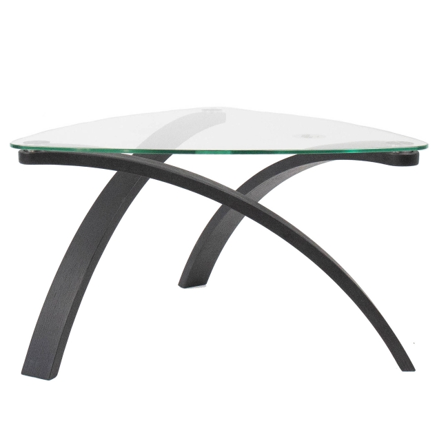 Стол журнальный Гурон 3 чёрный матовый