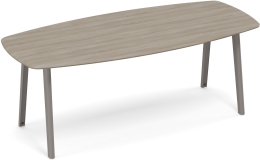 Стол для переговоров овальный Вяз либерти METAL ТМ М1 148 ВЛ 220/100/75,6