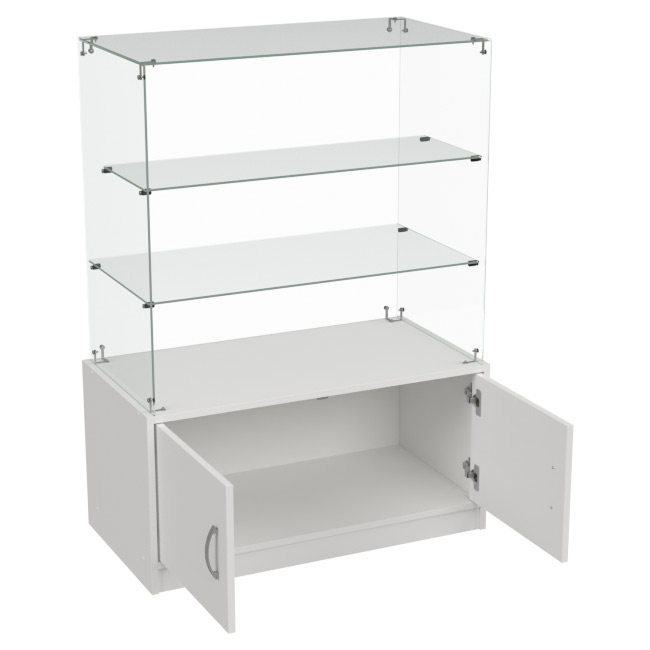 Витрина ВТ-12 цвет Белый 87/45/120 см