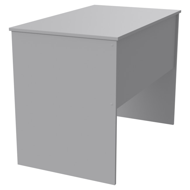 Офисный стол СТ-1 цвет Серый 100/60/75,4 см