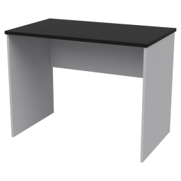 Офисный стол СТ-45 цвет Серый-Черный 100/60/76 см