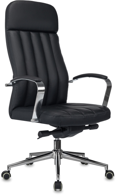 Кресло руководителя Бюрократ T-998SL/LEATH-BLACK