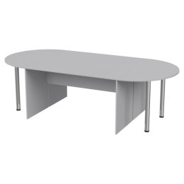 Стол для переговоров составной 260/120 Серый 260/120/76 см