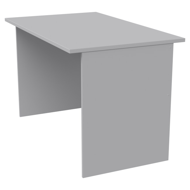 Офисный стол СТ-9 цвет Серый 120/73/76 см