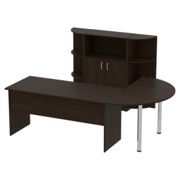 Комплект офисной мебели КП-13 цвет Венге