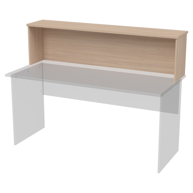 Надставка на стол Н-43 цвет Дуб Молочный 160/32/42 см