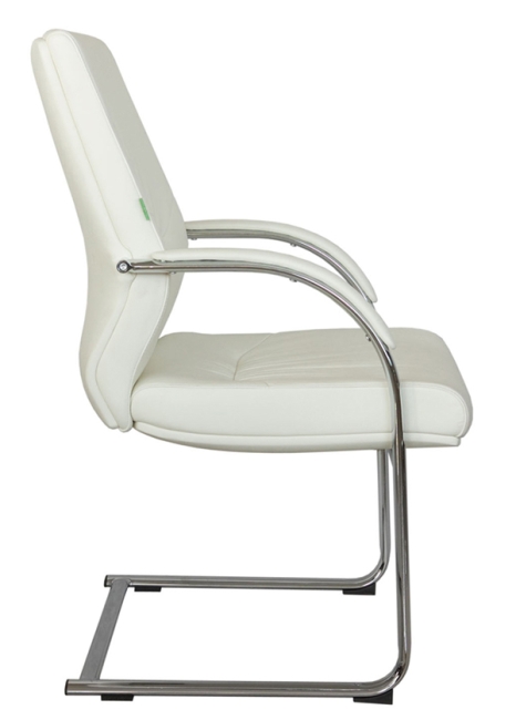 Конференц-кресло из кожи RIVA C1815 Белое
