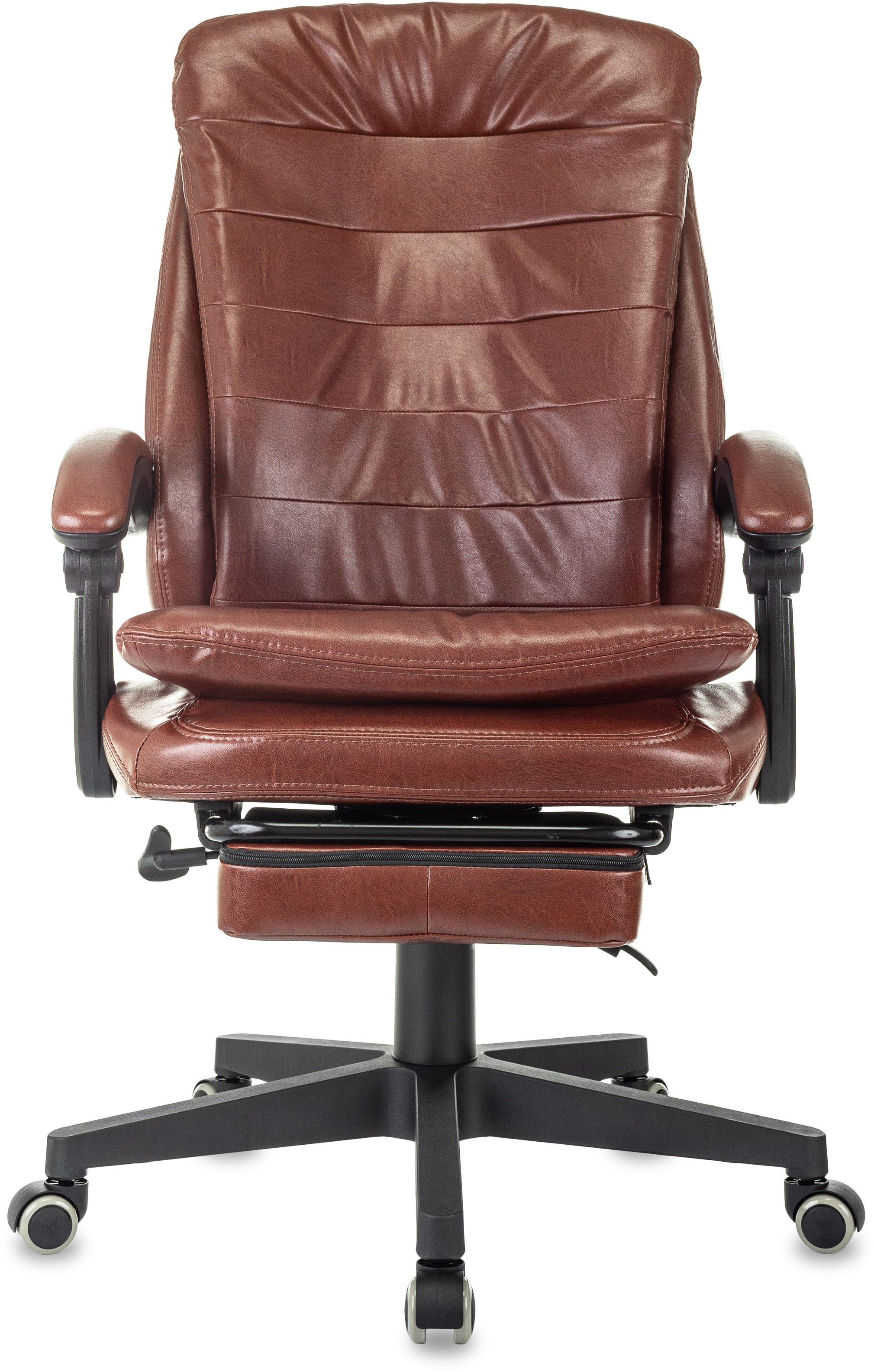 Кресло руководителя Бюрократ T-9950MSG-F/BROWN-PU