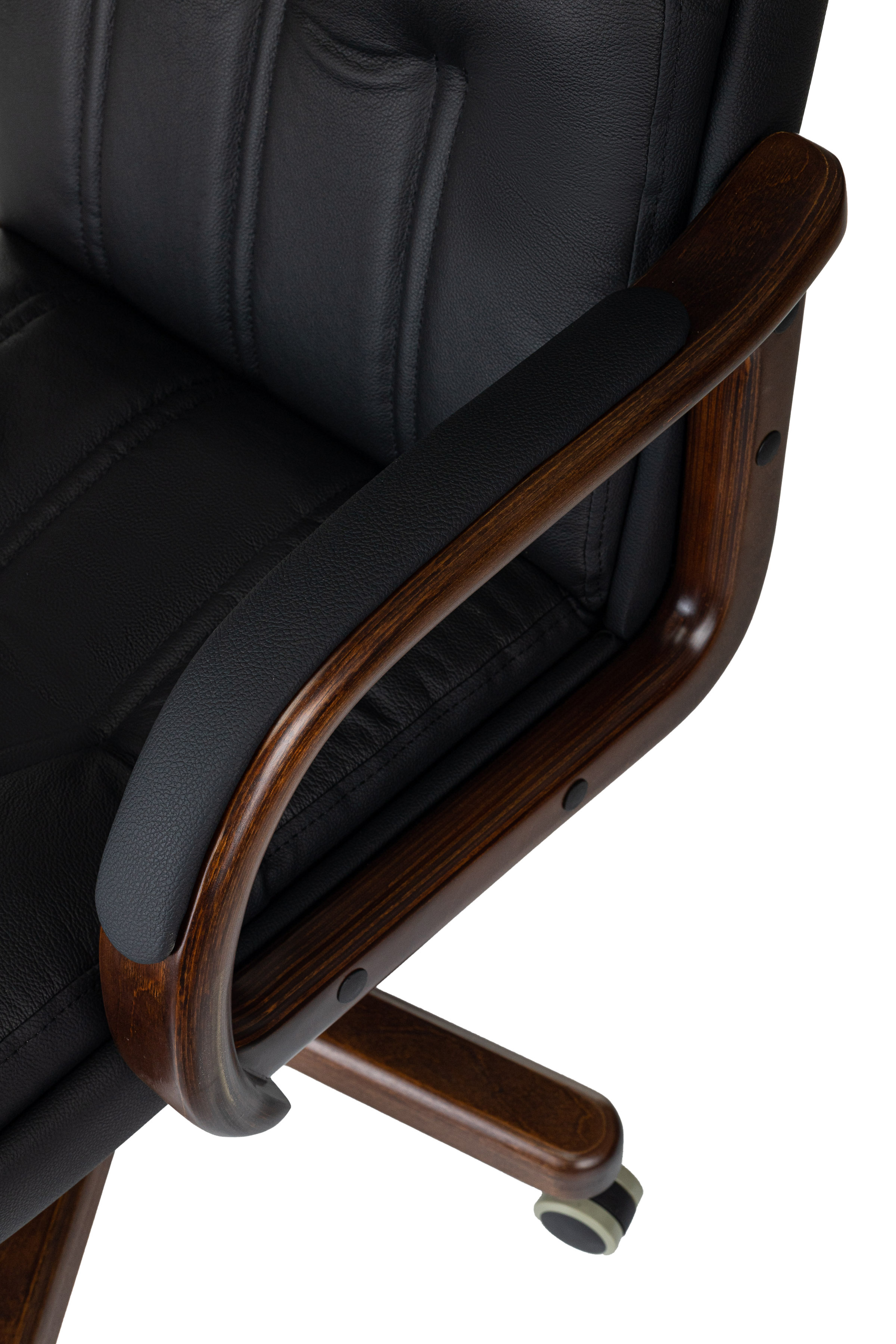 Кресло руководителя Бюрократ T-9932WALNUT-LOW/B