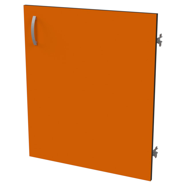 Дверь низкая ДВ-40 Оранж+Венге 56/1,6/65,8