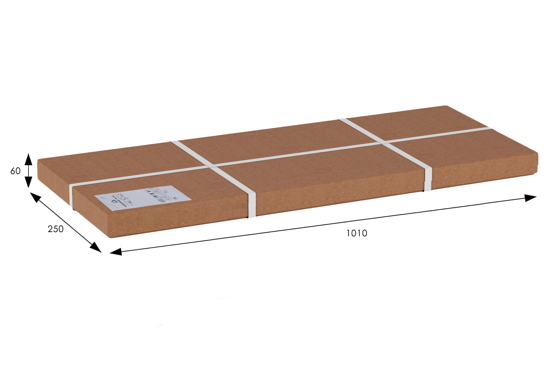 Вешалка костюмная Дэви 3 металлик/белый
