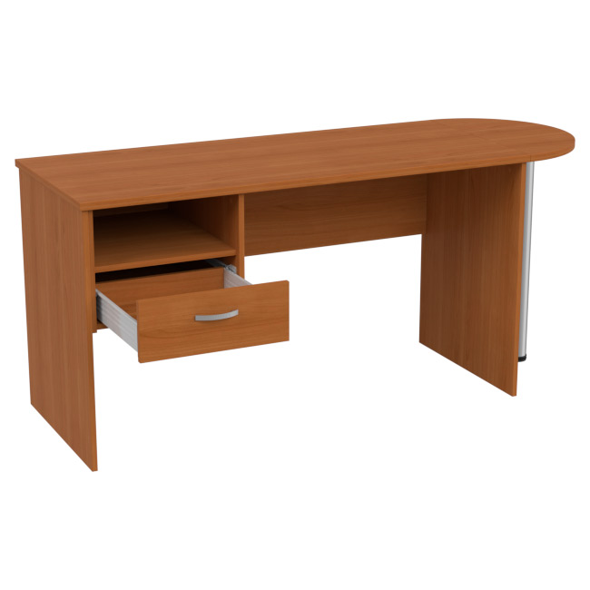 Стол с приставкой КП-1 цвет Вишня Оксфорд