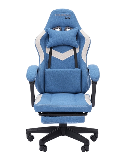 Игровое кресло CHAIRMAN GAME CH-26 голубой