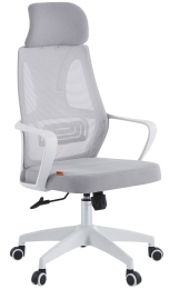 Офисное кресло CHAIRMAN CH636 белый пластик серый