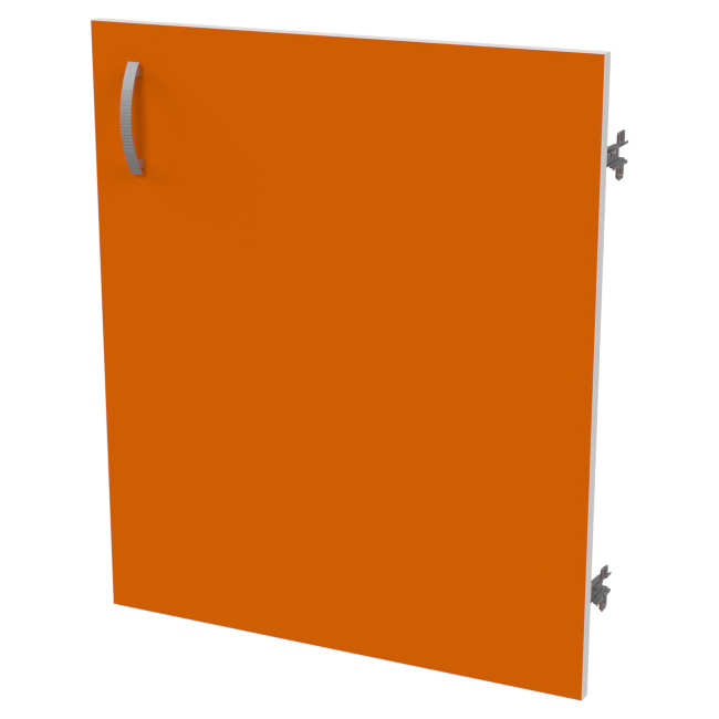 Дверь низкая ДВ-40 Оранж+Белый 56/1,6/65,8