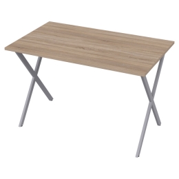 Стол на металлокаркасе СМХ-9 цвет Дуб сонома 120/73/76