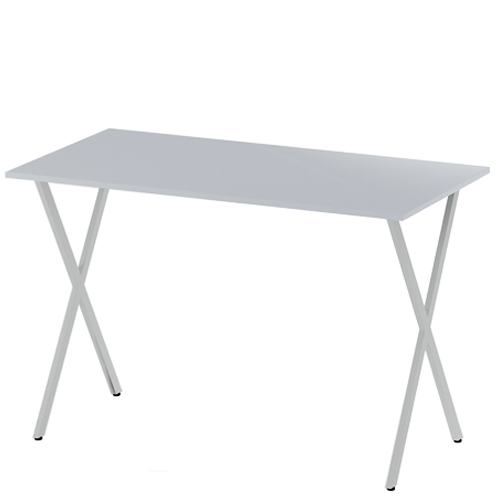 Стол на металлокаркасе СМБ-48 цвет Серый 140/73/96,7 см